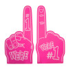 Pink Sublimated Foam Hands